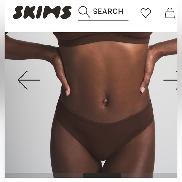 SKIMS Cheeky Brief ( Color COCOA )Size M - Picture 9 of 9